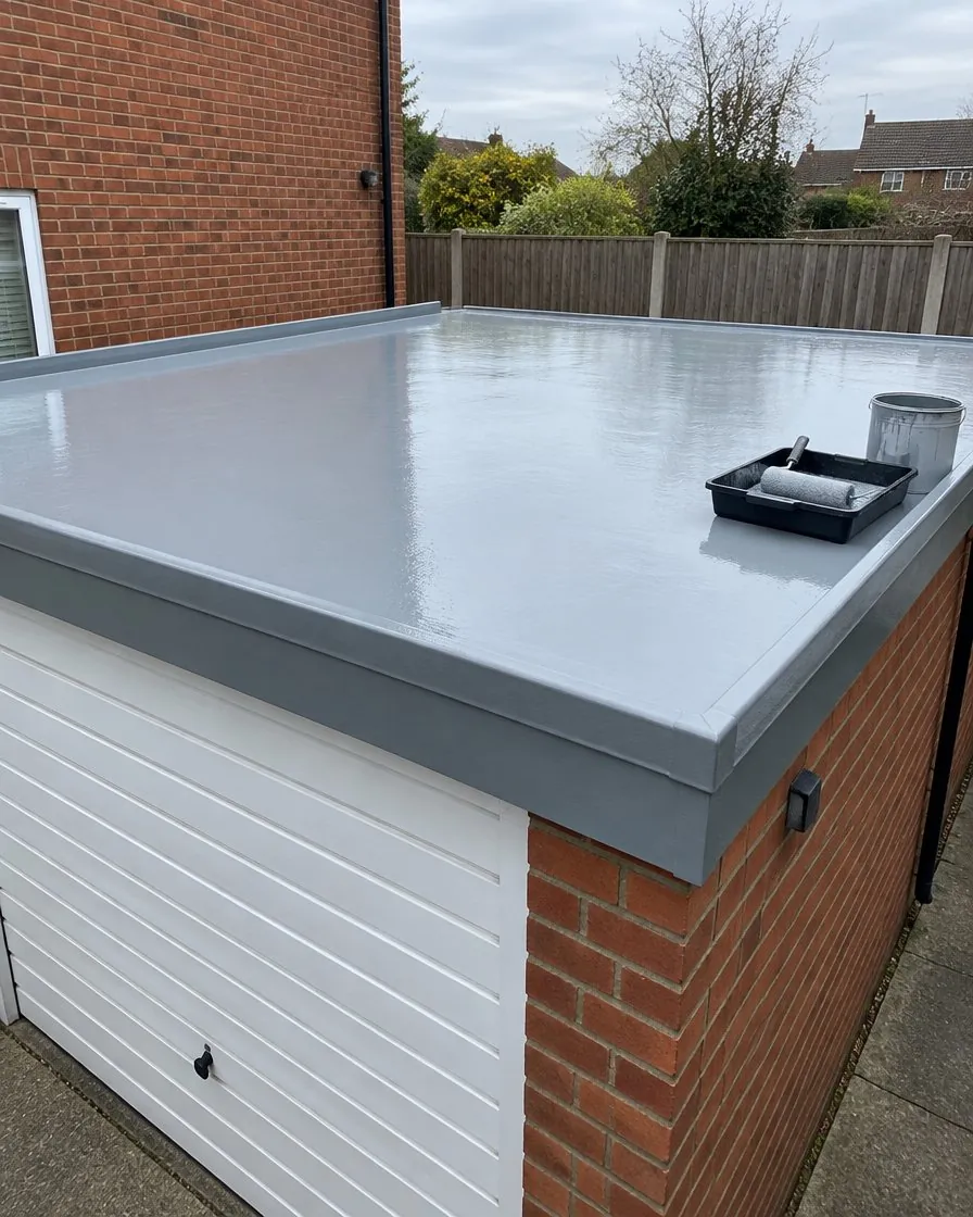 GRP fibreglass roofing in Helston